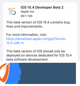 ios15.4正式版什么時(shí)候更新?蘋果ios15.4正式版推送時(shí)間介紹