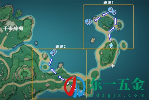 原神海靈芝采集路線一覽 海靈芝采集點(diǎn)在哪