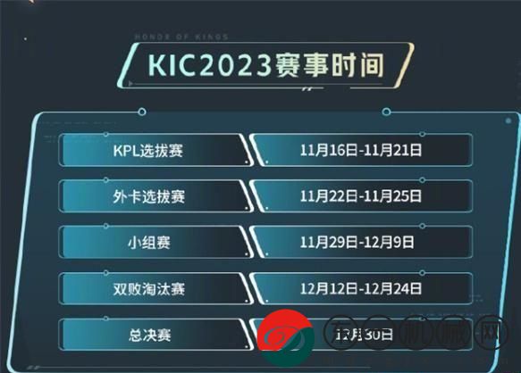 王者榮耀2023kic開始時(shí)間是多久